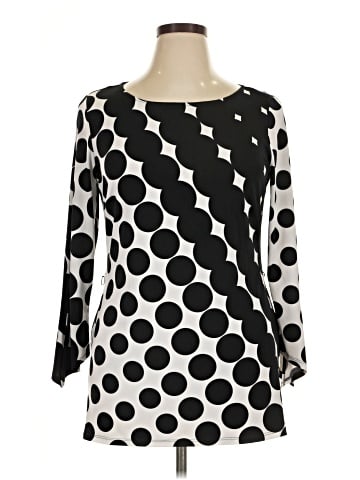 Danny & Nicole Long Sleeve Blouse (view 1)