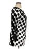 Danny & Nicole Polka Dots Black Long Sleeve Blouse Size 14 - photo 4