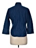 Faconnable Blue 3/4 Sleeve Button-Down Shirt Size M - photo 2