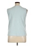 Chaus Blue Sleeveless T-Shirt Size XL - photo 2