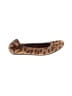 Lanvin Animal Print Brown Flats Size 4 - photo 1