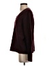 Zara Solid Burgundy Pullover Sweater Size S - photo 5