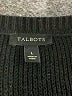 Talbots 100% Cotton Black Sleeveless Top Size L - photo 7