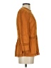 Point Sur 100% Viscose Orange 3/4 Sleeve Blouse Size 2 - photo 4