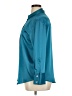 Zara Solid Teal 3/4 Sleeve Blouse Size XL - photo 5