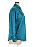 Zara Solid Teal 3/4 Sleeve Blouse Size XL - photo 4