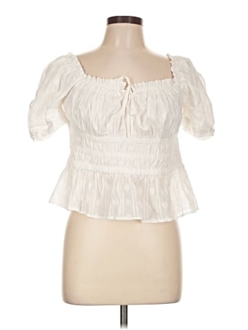 Tecovas Short Sleeve Blouse (view 1)