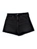 Universal Thread Black Denim Shorts Size 0 - photo 1
