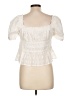 Tecovas Ivory Short Sleeve Blouse Size L - photo 2