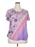 Energie Purple Short Sleeve Top Size XXL - photo 1