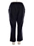 Lands' End Solid Black Track Pants Size 1X - photo 2