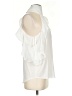 Naked Zebra Ivory Sleeveless Blouse Size S - photo 4