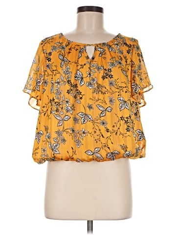 Adrienne Vittadini Short Sleeve Blouse (view 1)
