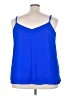 Torrid 100% Polyester Blue Sleeveless Blouse Size 3X Plus (3) - photo 2