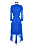 DKNY 100% Polyester Blue Cocktail Dress Size 0 - photo 2