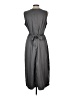 Shein 100% Polyester Solid Gray Casual Dress Size 12 - photo 2