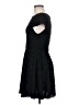 Alice + Olivia Solid Black Cocktail Dress Size 6 - photo 5