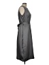 Shein 100% Polyester Solid Gray Casual Dress Size 12 - photo 4