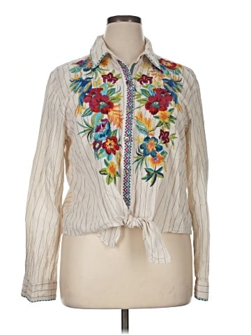 Johnny Was Long Sleeve Blouse (view 1)