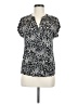 Dana Buchman Ivory Short Sleeve Blouse Size M - photo 1