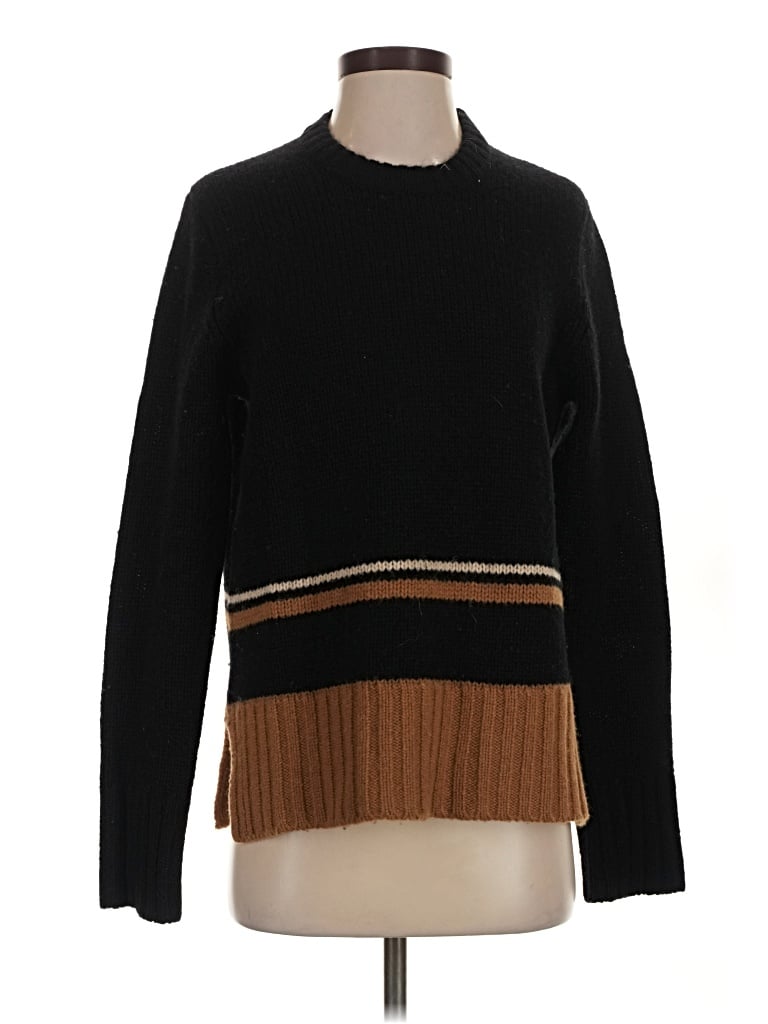 Pre-owned Jcrew Pullover Sweater In Black