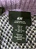 H&M Plaid Purple Pullover Sweater Size M - photo 7