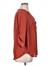 Torrid 100% Polyester Red 3/4 Sleeve Blouse Size 1X Plus (1) - photo 4