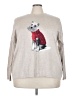 J.Jill Silver Long Sleeve Turtleneck Size 3X - photo 1