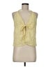 Shein 100% Polyester Yellow Sleeveless Blouse Size 6 - photo 1