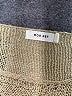 Mod Ref 100% Acrylic Metallic Tan Pullover Sweater Size M - photo 7