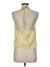 Shein 100% Polyester Yellow Sleeveless Blouse Size 6 - photo 2