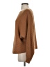 Open Edit Solid Brown Pullover Sweater Size S - photo 5