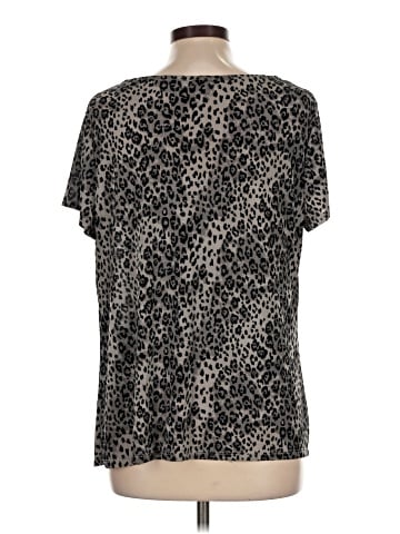 Jaclyn Smith Short Sleeve Blouse (view 2)