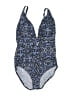 Unbranded Paisley Blue One Piece Swimsuit Size LgEstimated - photo 1
