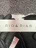 Rio & Rian Black Long Sleeve Blouse Size XL - photo 8