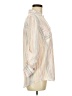 Maurices Stripes Ivory 3/4 Sleeve Blouse Size M - photo 4