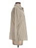 Shein Stripes Ivory Long Sleeve Blouse Size 4 - photo 4