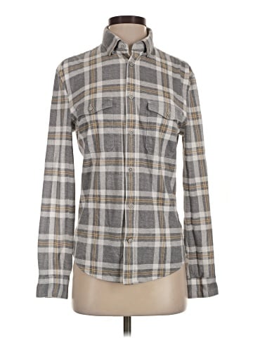 Express Long Sleeve Button-Down Shirt (view 1)