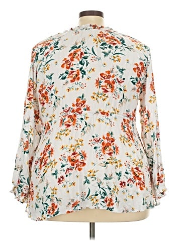 Torrid 3/4 Sleeve Blouse (view 2)