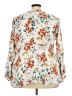 Torrid 100% Rayon Floral Multi Color Ivory 3/4 Sleeve Blouse Size 3X Plus (3) - photo 2
