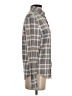 Express Plaid Gray Long Sleeve Button-Down Shirt Size XS - photo 4