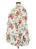 Torrid 100% Rayon Floral Multi Color Ivory 3/4 Sleeve Blouse Size 3X Plus (3) - photo 5
