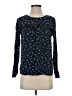 Old Navy 100% Rayon Blue Long Sleeve Blouse Size S - photo 1