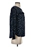 Old Navy 100% Rayon Blue Long Sleeve Blouse Size S - photo 4