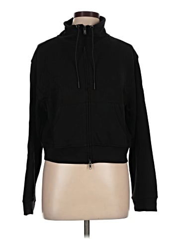 Scoop Zip Up Hoodie (view 1)