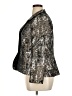 Lafayette 148 New York 100% Polyester Metallic Silver Blazer Size 16 - photo 5