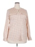Calvin Klein 100% Polyester Polka Dots Ivory Long Sleeve Blouse Size 28 (estimated) - photo 1