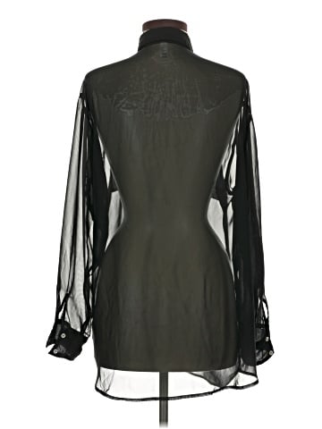 American Apparel Long Sleeve Blouse (view 2)