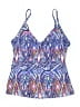 Pualani Paisley Blue Swimsuit Top Size M - photo 1