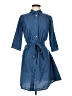 NY Collection Blue Casual Dress Size M (petite) - photo 1